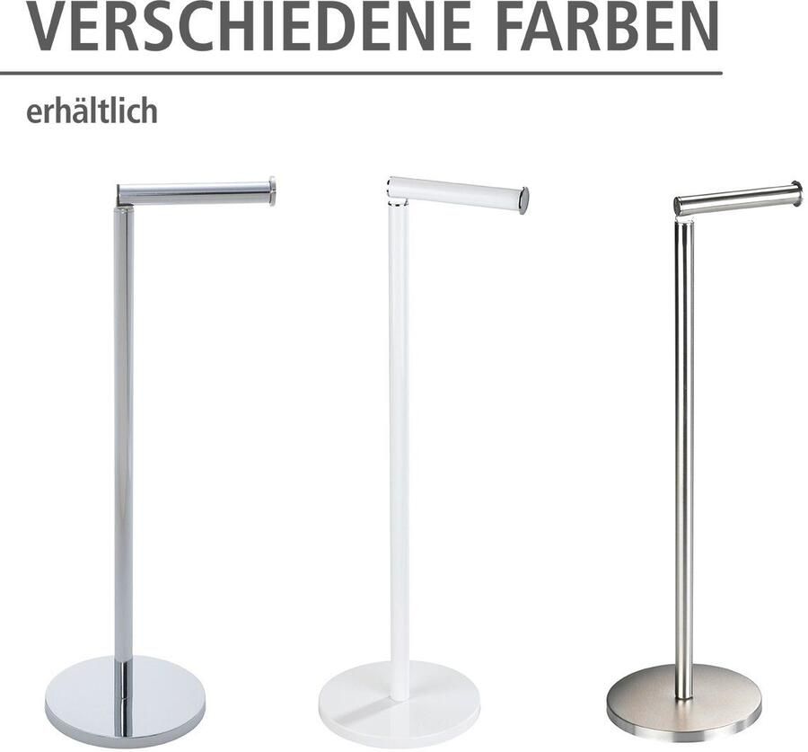 Wenko Toiletrolhouder 55 Cm Rvs Wit