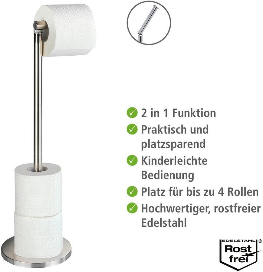 Wenko Toiletrolhouder staand