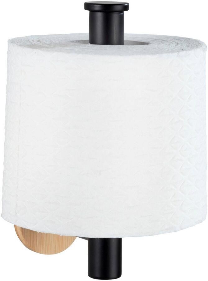 Wenko Toiletrolhouder Turbo-Loc Orea Bamboo Bevestigen zonder boren