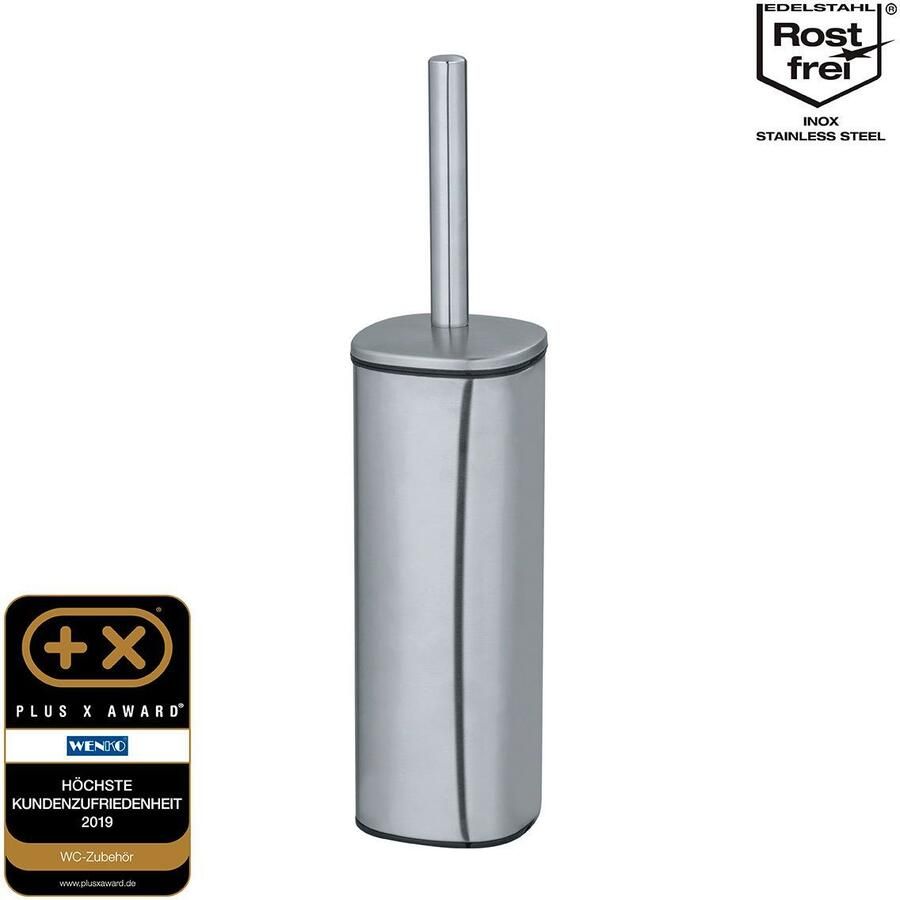 Wenko Toiletset Alassio van mat edelstaal