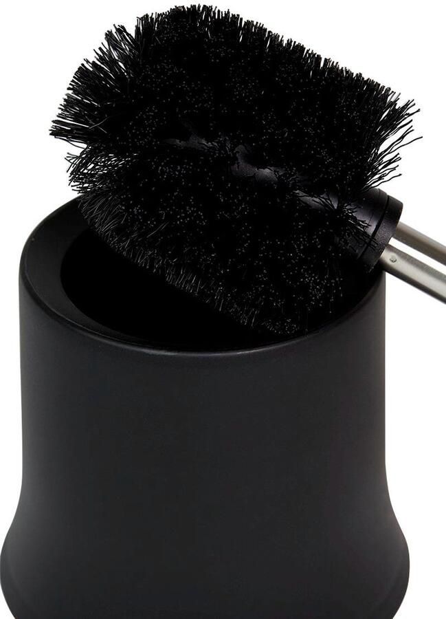 Wenko Toiletset Basic zwart (1 stuk)