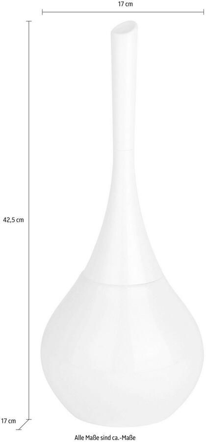 Wenko Toiletset Flacon Borstelkop-diameter 6 5 cm