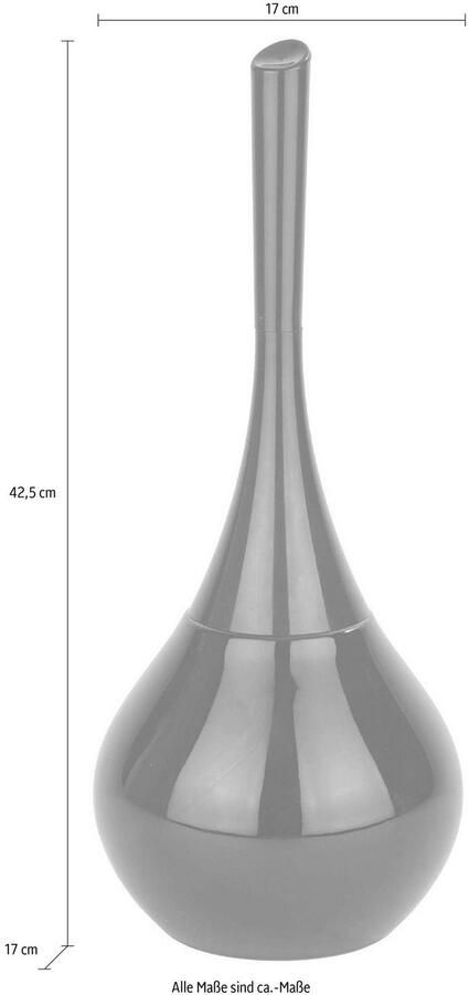 Wenko Toiletset Flacon Borstelkop-diameter 6 5 cm