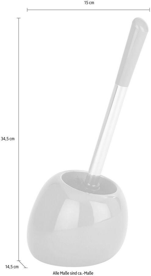 Wenko Toiletborstelhouder Polaris Keramiek Petrolblauw