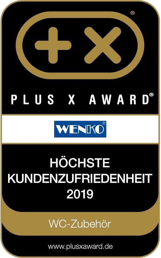 WENK o toiletborstel en houder Padua bamboe 10x38x10cm