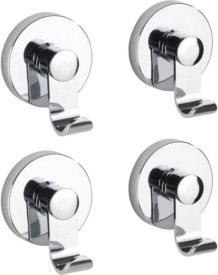 Wenko Wandhaak Irun Bevestigen zonder boren (set 4 stuks)