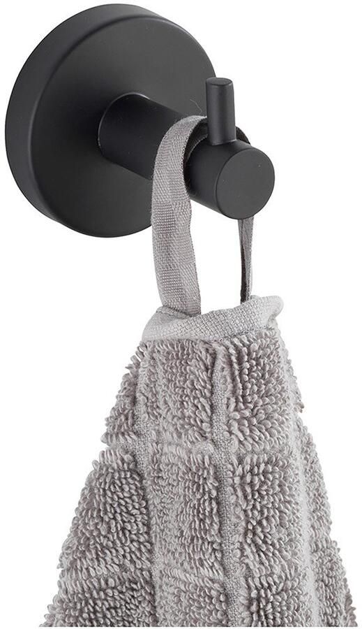 Wenko Wandhaak Model Bosio incl. power-loc lijm voor badkamer en huishouden bevestiging zonder boren (set)