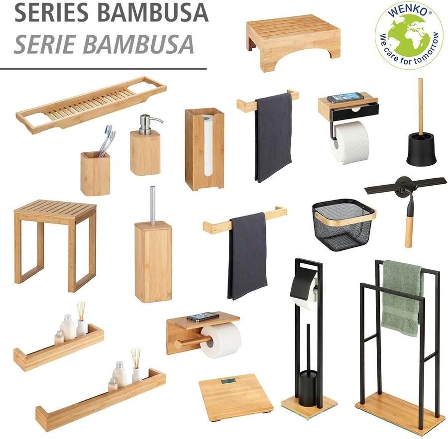 Wenko Wandrek Bamboe 60 cm Wandrek