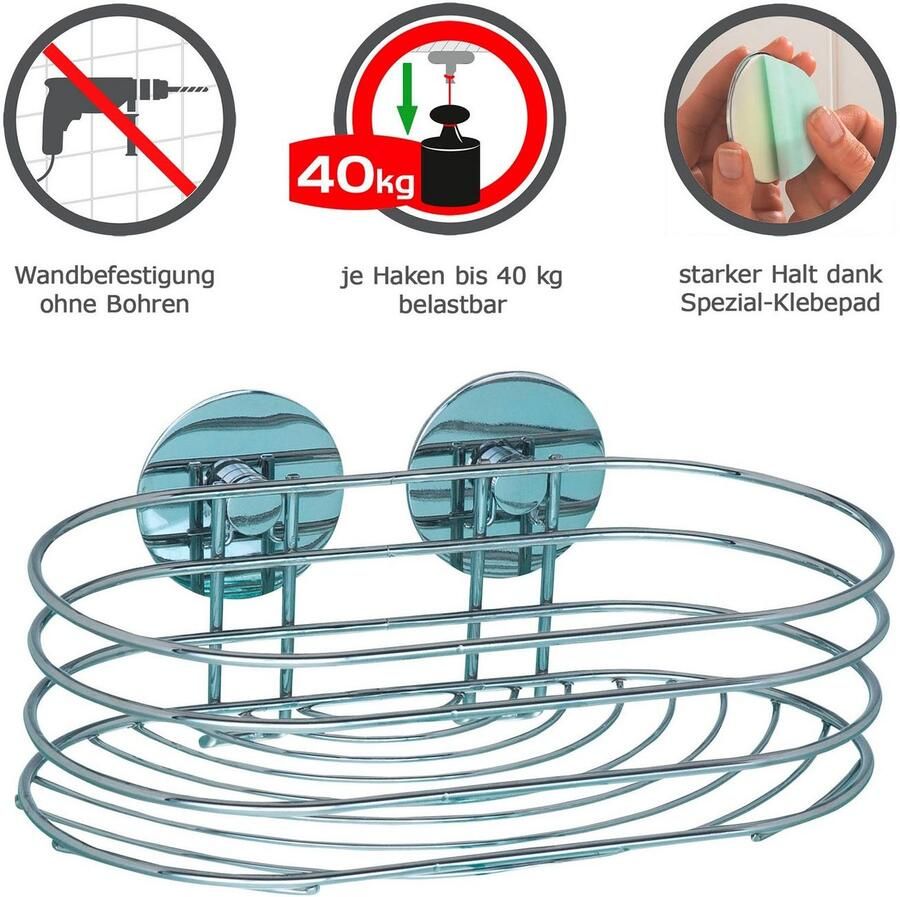 Wenko Wandplank Turbo-Loc