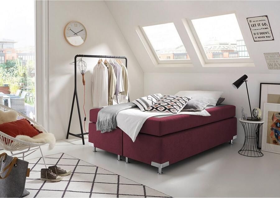 Westfalia Polsterbetten Boxspring Nederland zonder hoofdsteun vrij plaatsbaar