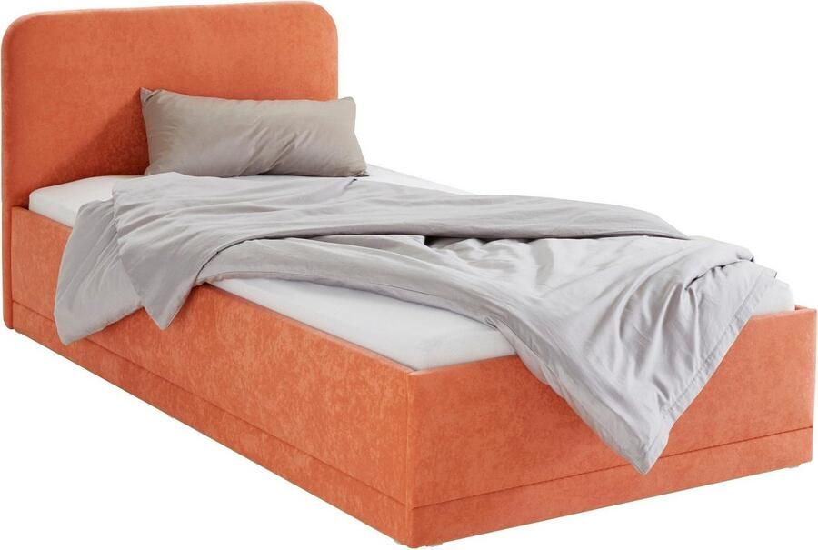 Westfalia Polsterbetten Gestoffeerd bed met bedkist bij uitvoering met matras