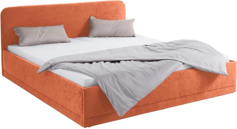 Westfalia Polsterbetten Gestoffeerd bed met bedkist bij uitvoering met matras