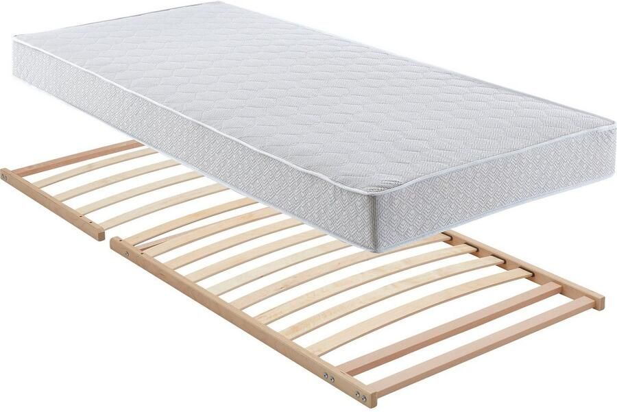 Westfalia Polsterbetten Gestoffeerd bed met bedkist bij uitvoering met matras