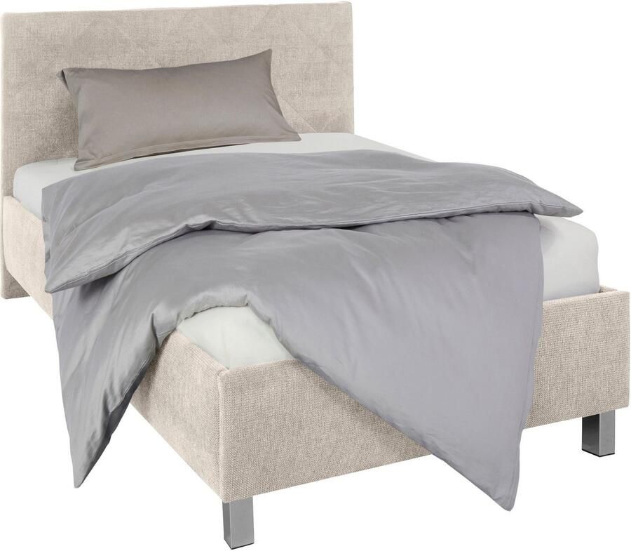 Westfalia Polsterbetten Gestoffeerd bed Padua met ruitvormig quiltwerk keuze uit 3 verschillende typen matrassen