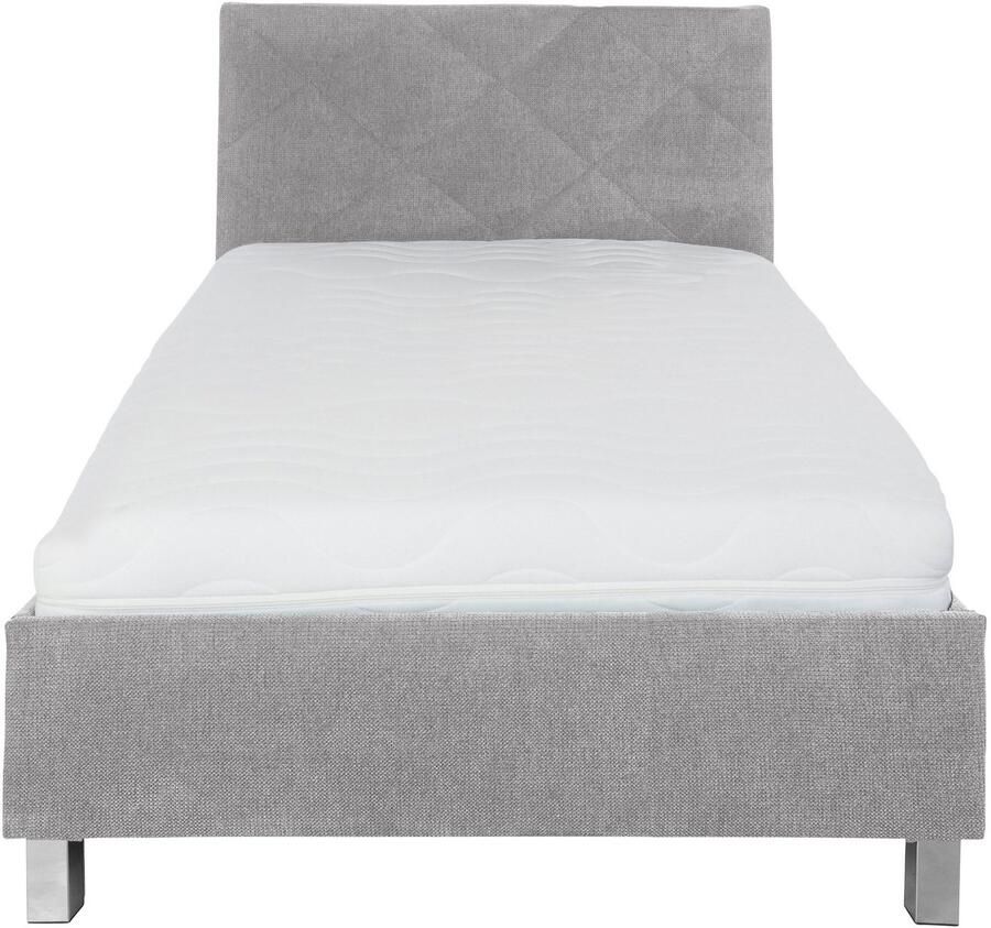 Westfalia Polsterbetten Gestoffeerd bed Padua met ruitvormig quiltwerk keuze uit 3 verschillende typen matrassen