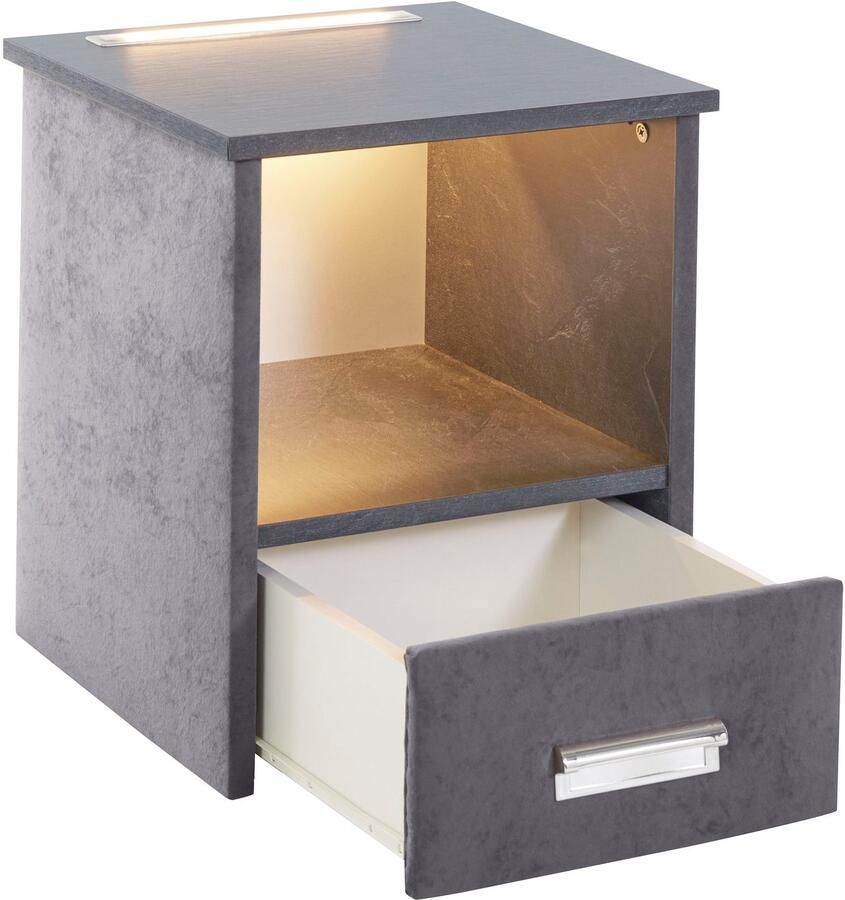 Westfalia Polsterbetten Nachtkastje BRILON naar keuze met indirecte ledverlichting