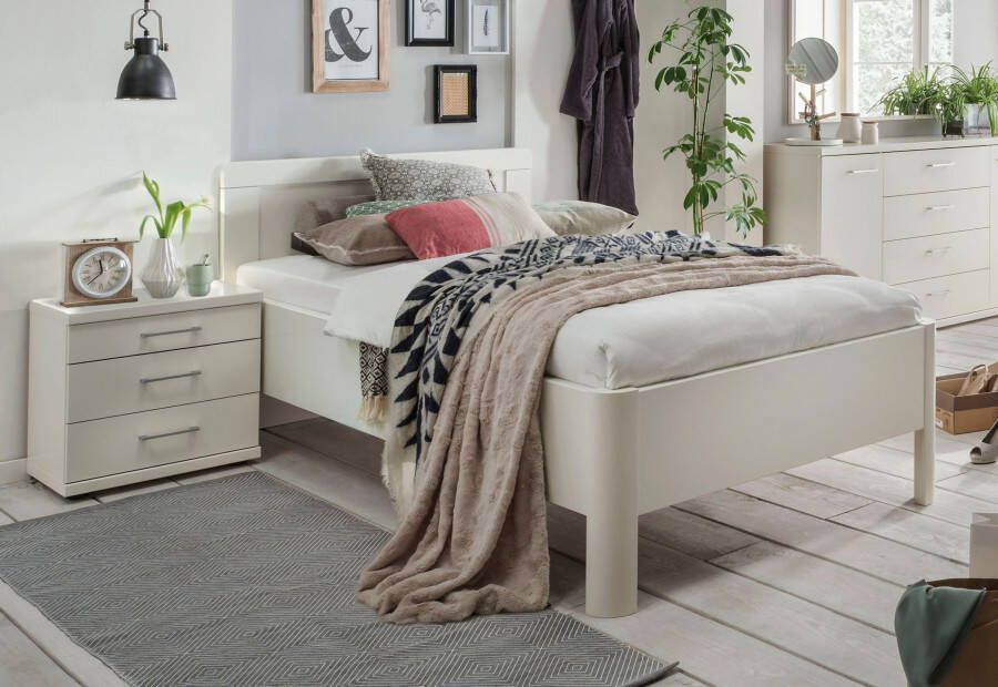 Comfort Collectie bed Bienne Rondo 90 x 200 cm alpine wit