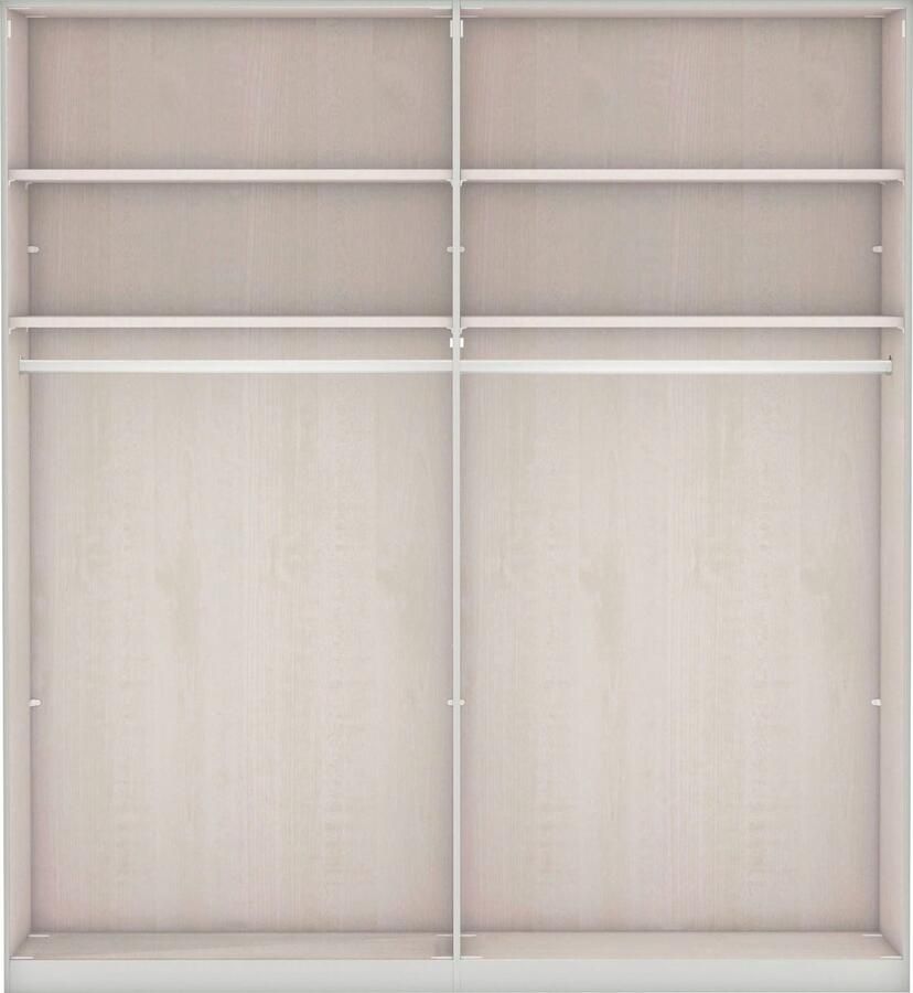 WIEMANN Draaideurkast Barcelona met spiegelfront en smalle inzet