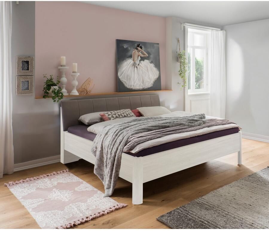 WIEMANN Gestoffeerd bed Bern viervoudig verstelbare lighoogte