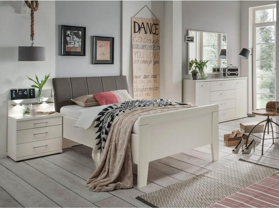 WIEMANN Houten bed Bern viervoudig verstelbare lighoogte