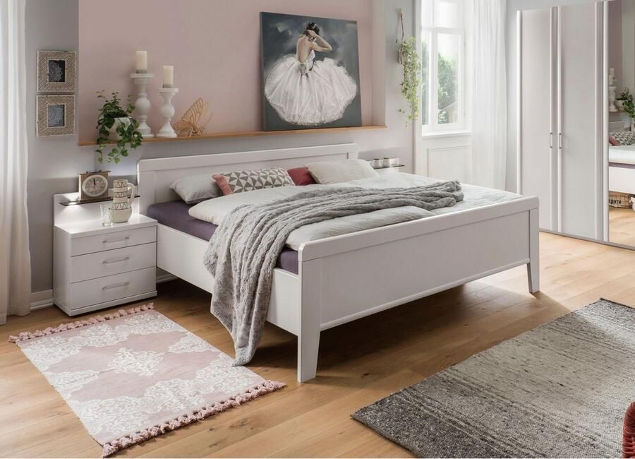 WIEMANN Houten bed Bern viervoudig verstelbare lighoogte