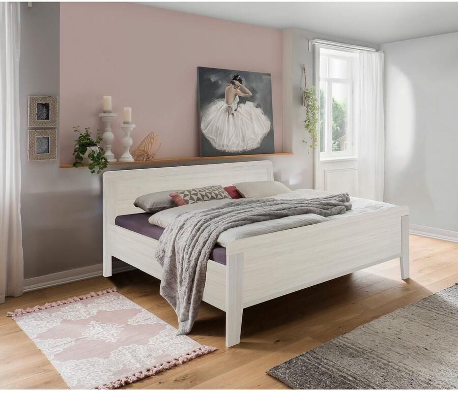 WIEMANN Houten bed Bern viervoudig verstelbare lighoogte