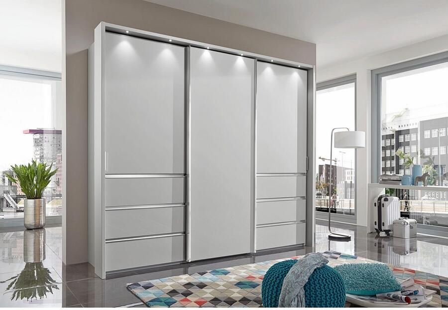 WIEMANN Zweefdeurkast Malibu met spiegel