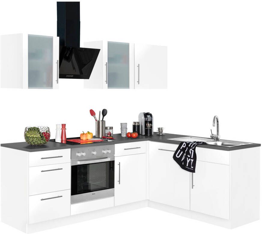 Wiho Küchen Hoekkeuken Cali zonder e-apparaten breedte 220 x 170 cm