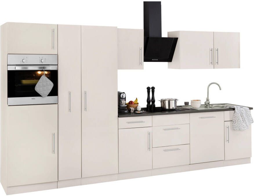 Wiho Küchen Keukenblok Cali zonder elektrische apparaten breedte 360 cm