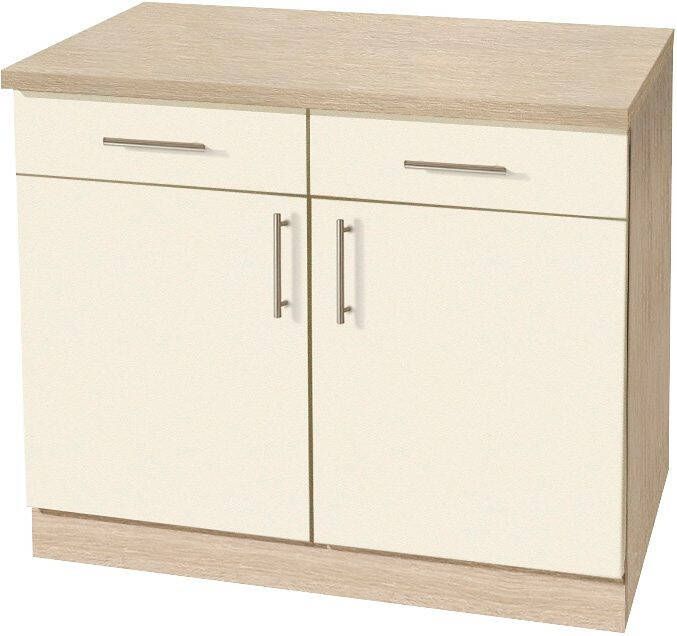 Wiho Küchen Onderkast Kiel 100 cm breed in diepte 60 cm