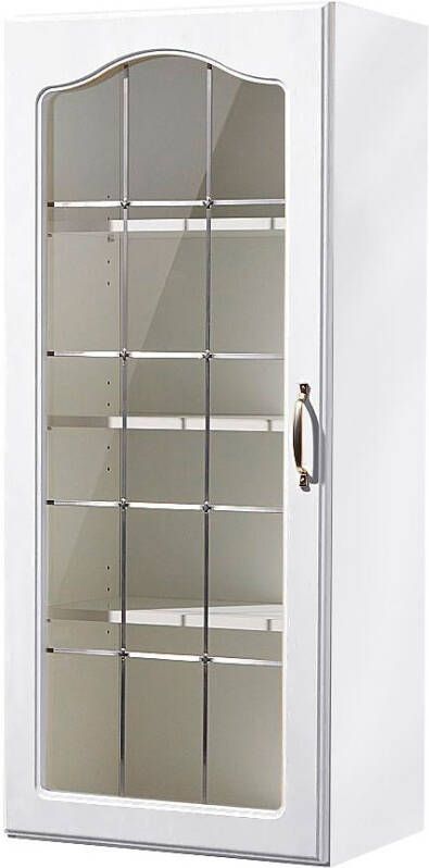 Wiho Küchen Vitrinekastopzet Linz 50 cm breed met glasdeur