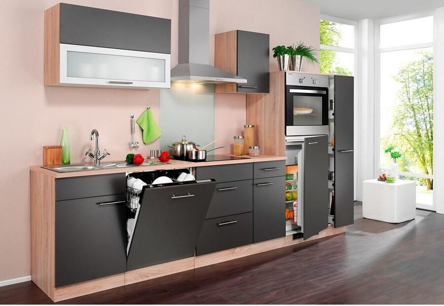 Wiho Küchen Apothekerskast Montana Lade met 4 legvakken