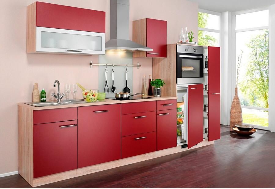 Wiho Küchen Apothekerskast Montana Lade met 4 legvakken