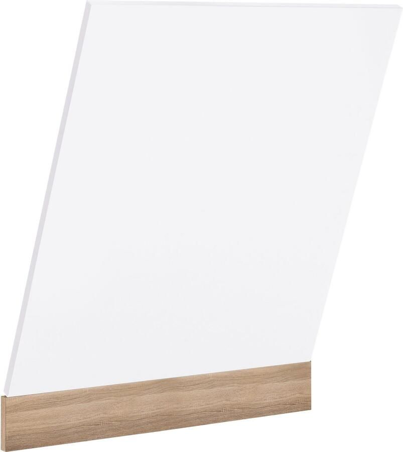 Wiho Küchen Frontstrook Cali 60 cm breed voor deels integreerbare vaatwasser