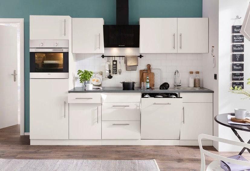 Wiho Küchen Gootsteenkast Cali 110 cm breed inclusief deur voet voor vaatwassers