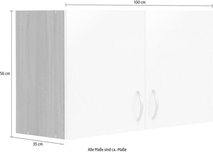 Wiho Küchen Hangend kastje Flexi Breedte 100 cm breed