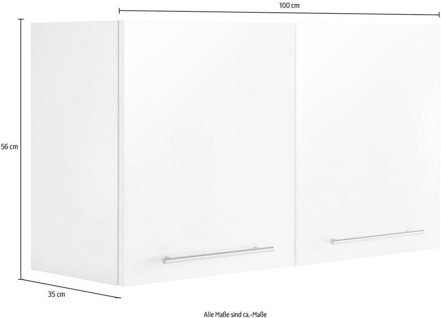 Wiho Küchen Hangend kastje Flexi2 Breedte 100 cm