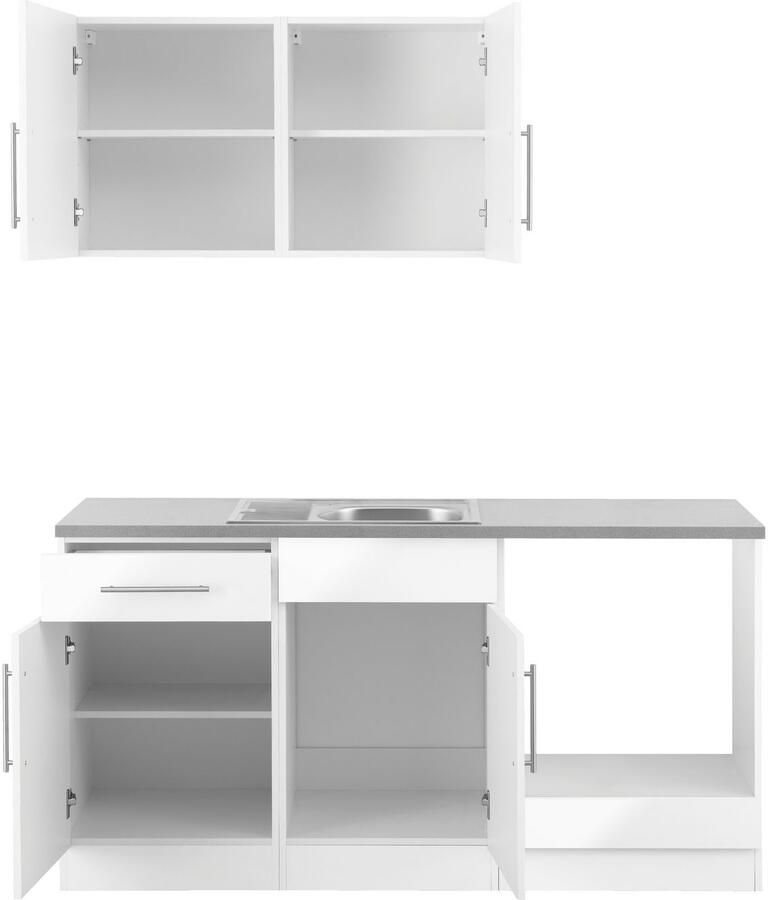 Wiho Küchen Keuken Cali keuze met elektrische apparaten breedte 160 cm