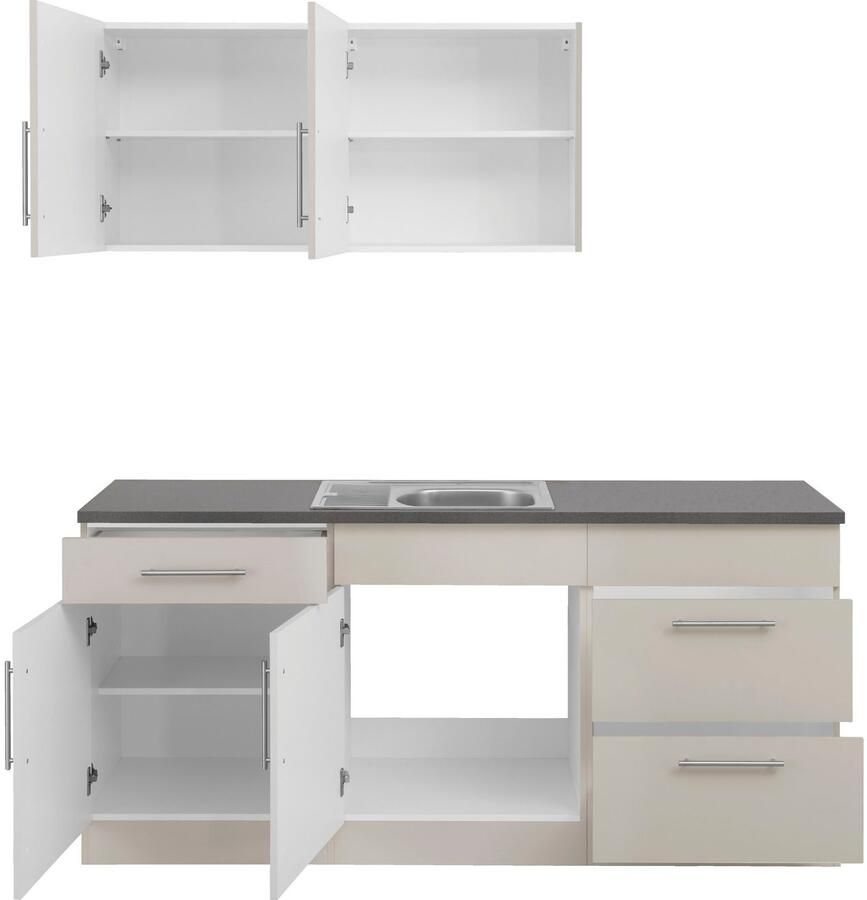 Wiho Küchen Keuken Cali keuze met elektrische apparaten breedte 180 cm