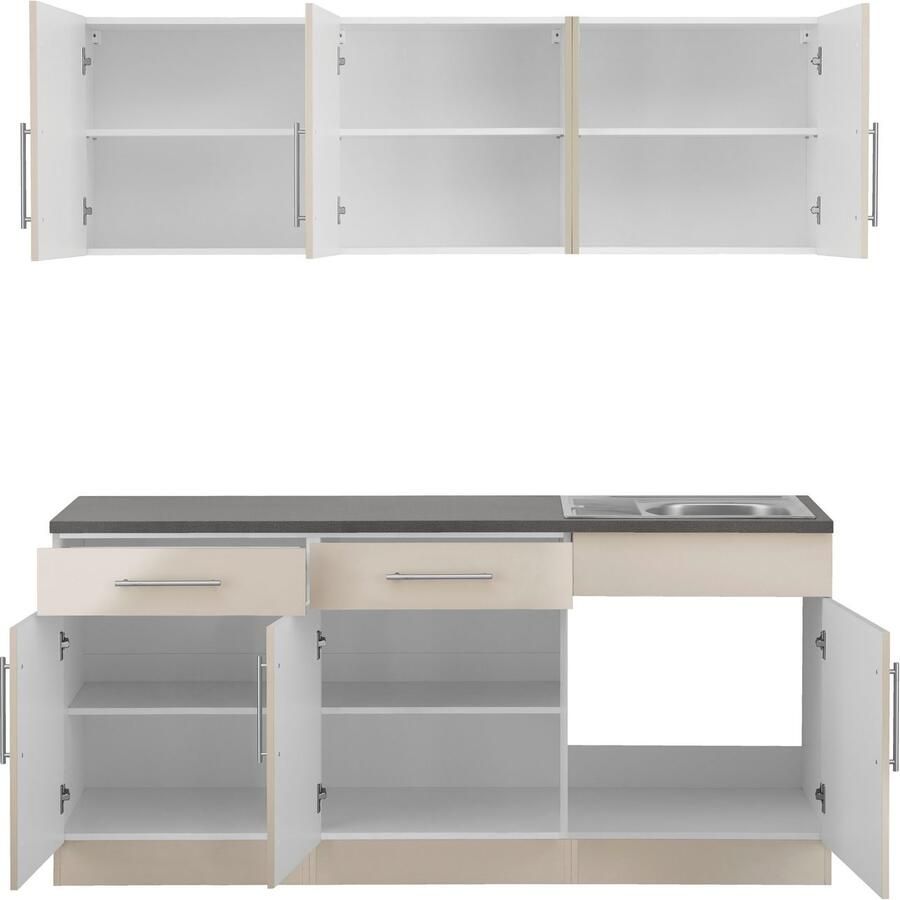 Wiho Küchen Keuken Cali zonder elektrische apparaten breedte 180 cm