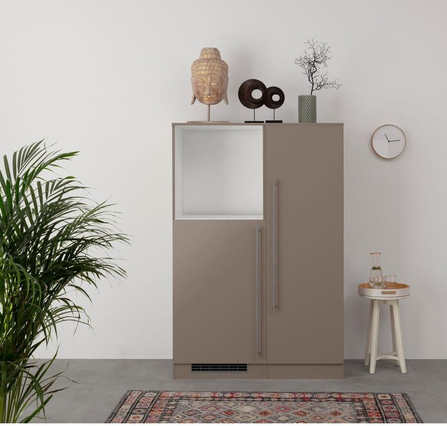 Wiho Küchen Keuken Chicago Back- Koelmodule optioneel met elektrische apparaten breedte 110 cm