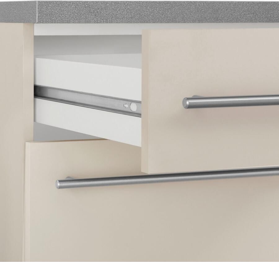 Wiho Küchen Keuken Chicago keuze met elektrische apparaten breedte 180 cm