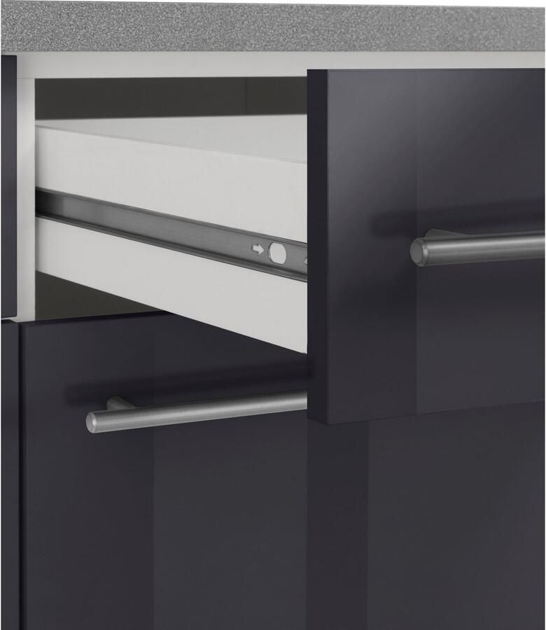 Wiho Küchen Keuken Chicago zonder elektrische apparaten breedte 180 cm