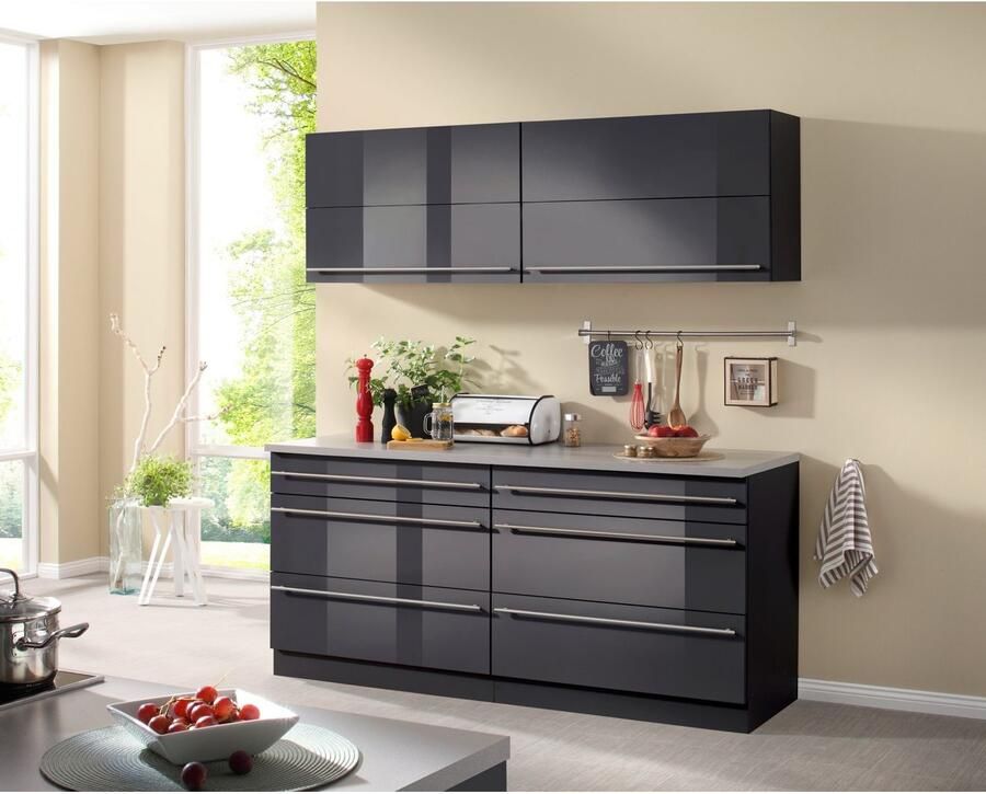 Wiho Küchen Keuken Chicago zonder elektrische apparaten totale breedte 180 cm