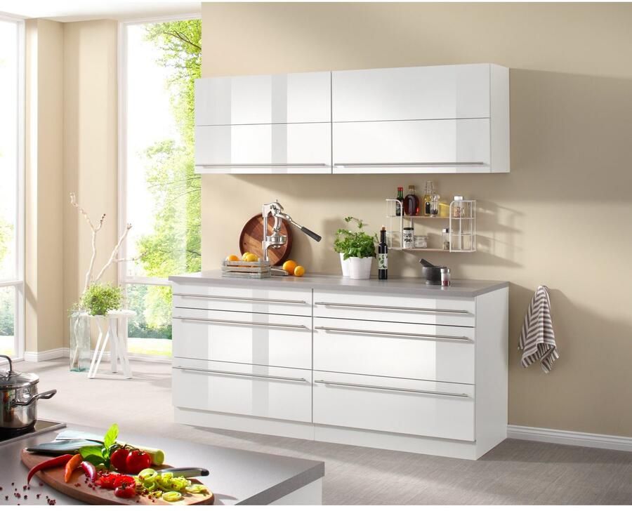 Wiho Küchen Keuken Chicago zonder elektrische apparaten totale breedte 180 cm