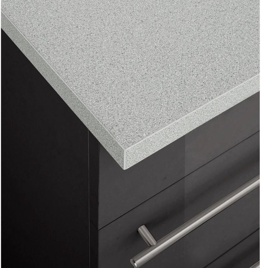 Wiho Küchen Keukenblok Chicago zonder elektrische apparaten breedte 360 cm