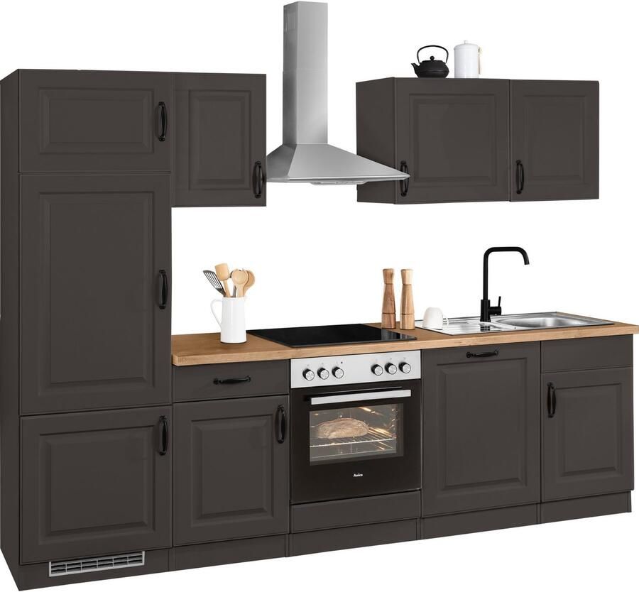 Wiho Küchen Keukenblok Erla zonder elektrische apparaten breedte 280 cm