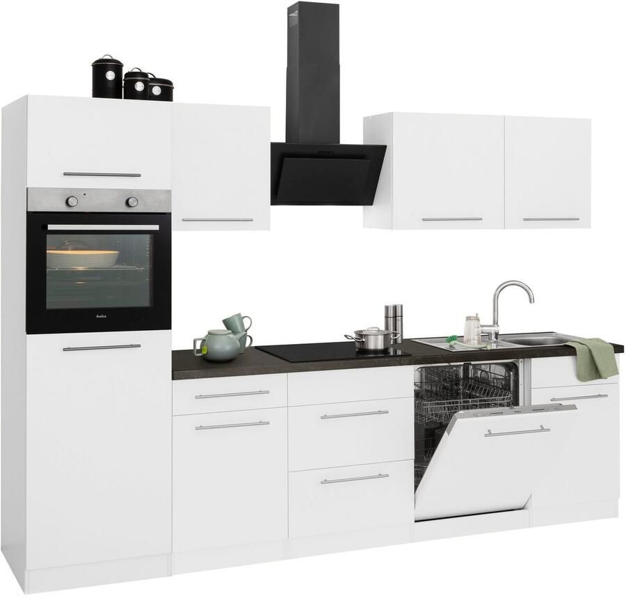 Wiho Küchen Keukenblok Unna zonder elektrische apparaten breedte 280 cm