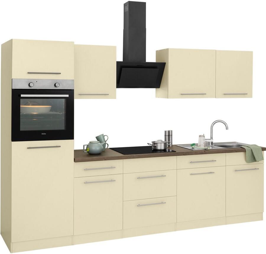 Wiho Küchen Keukenblok Unna zonder elektrische apparaten breedte 280 cm