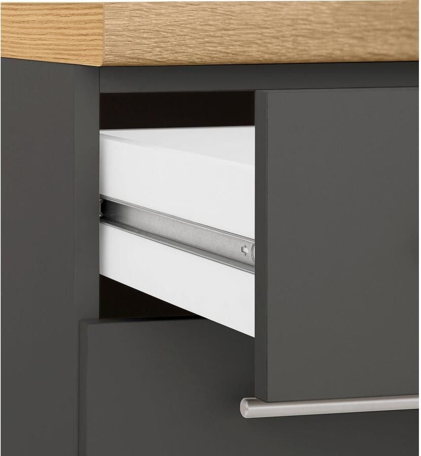 Wiho Küchen Keukenblok Unna zonder elektrische apparaten breedte 280 cm